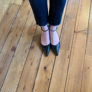 D’orsay kitten heels